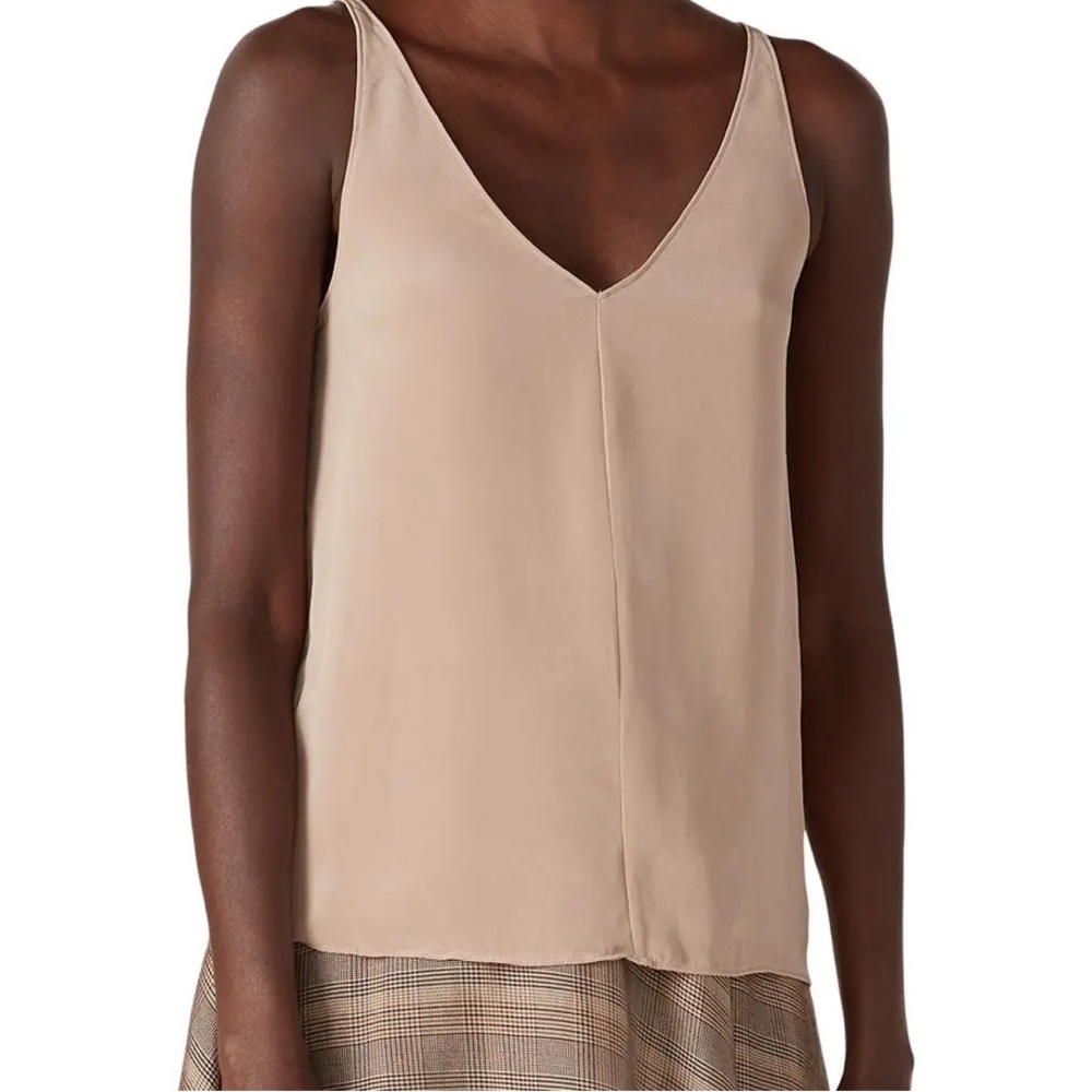 Tibi Ply Silk Tank size 6